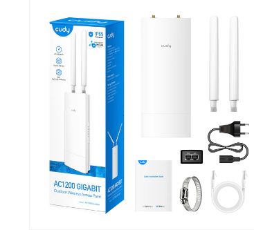  AP1300 Outdoor-IL CUDY AC1200 WiFi Gigabit Outdoor Access Point 