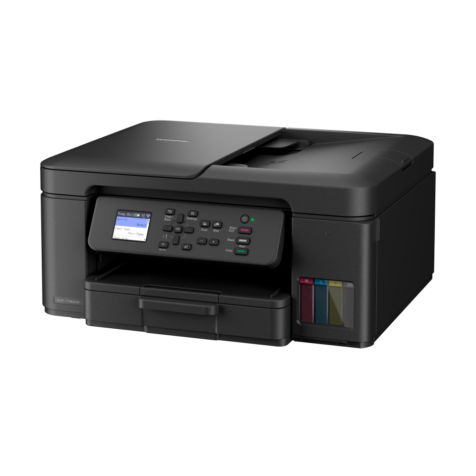 מדפסת דיו משולבת וצבעונית 3 ב-1 Brother DCP-T780DW tankbenefit