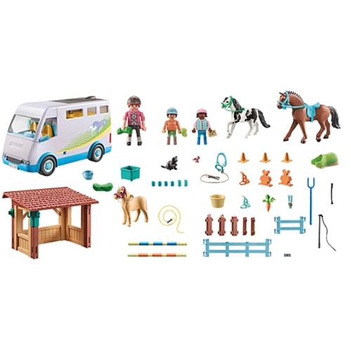 פליימוביל 71493 - וואן הובלת סוסים בחוות רכיבה