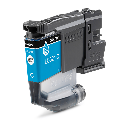 ראש דיו מקורי כחול (ציאן) Brother LC521C