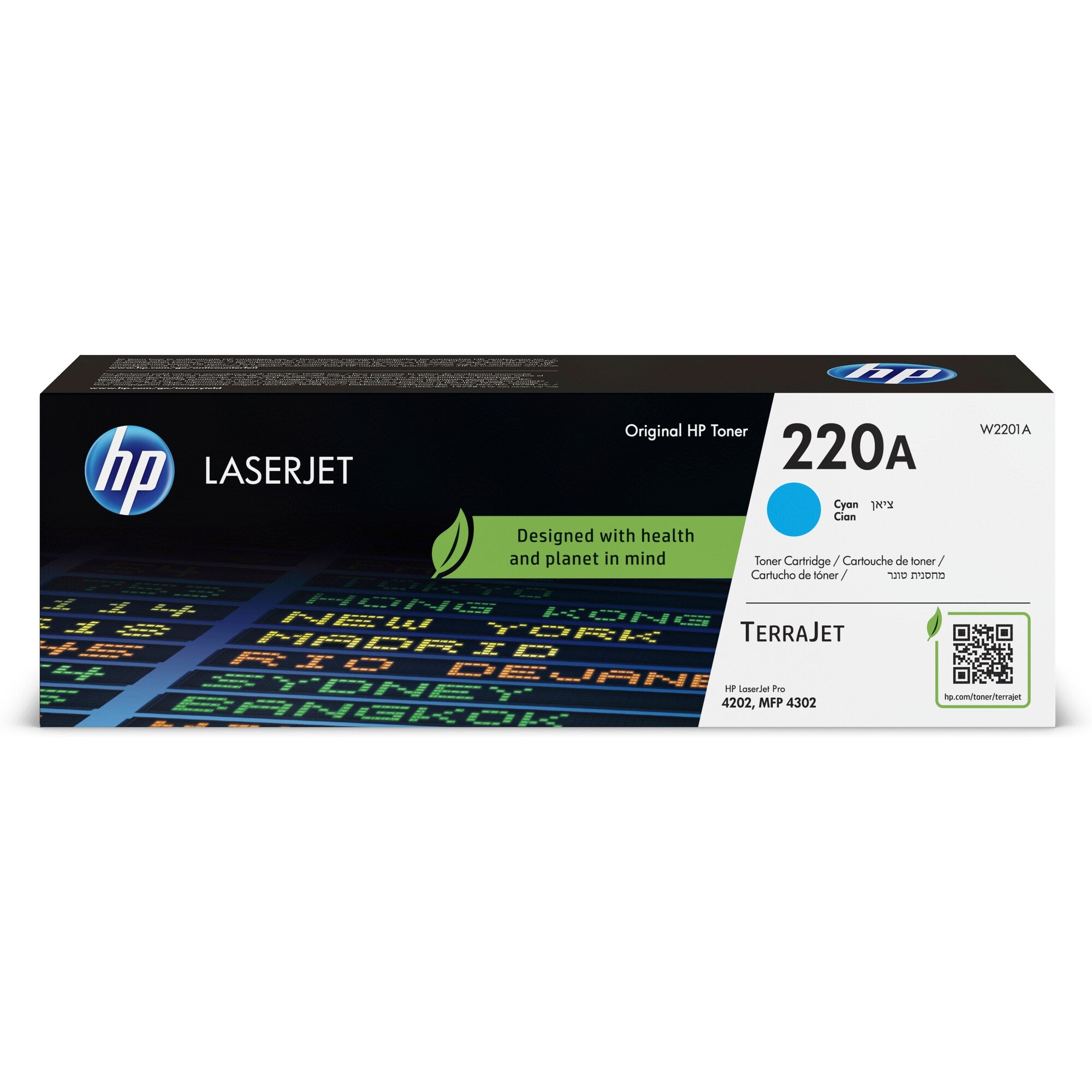  טונר 220A HP ציאן W2201A M4302 