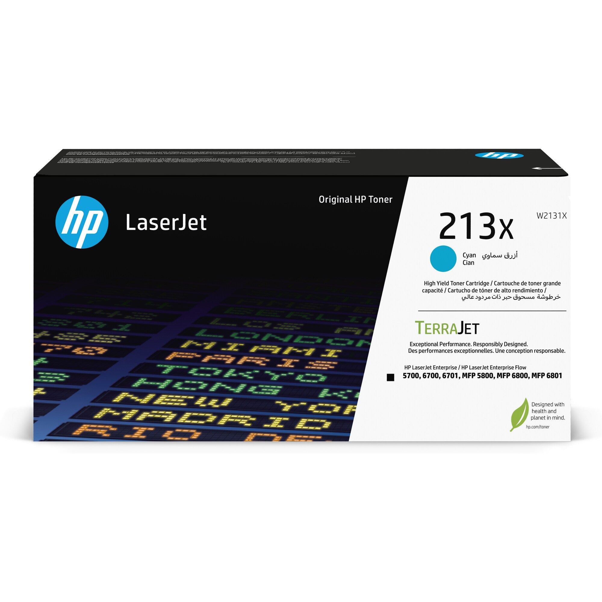  טונר 213X HP ציאן W2131X MFP 5800 