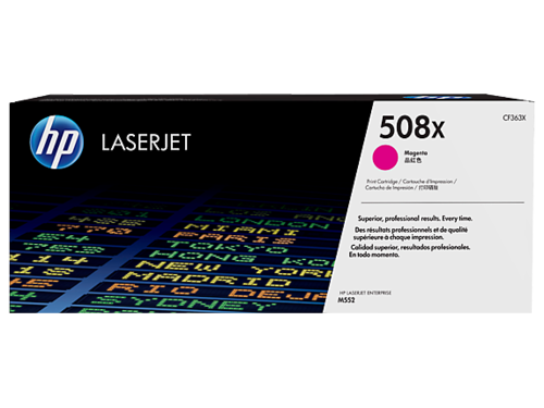  טונר HP מגנטה 508X לליזר CF363X M553 