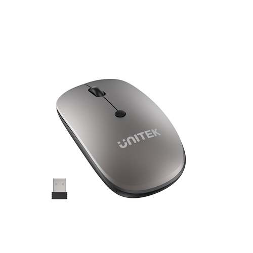 עכבר אופטי אלחוטי שקט Unitek SlimTrack 2.4GHz T060AGY01