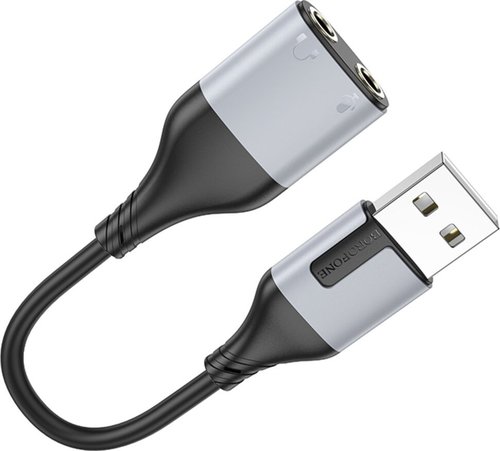 כרטיס קול חיצוני חיבור Borofone BV19 USB-A to 3.5mm 