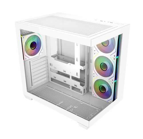 מחשב גיימינג לבן - GPC - SNOW 05 כולל מעבד Ultra 7 250KF,כ.מסך RTX 5070 ,זכרון 32GB, אחסון 1TB SSD