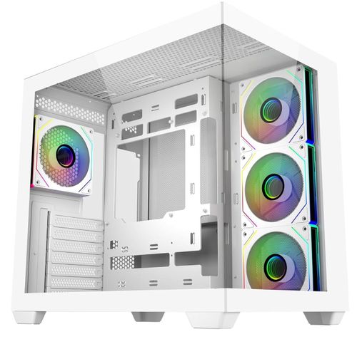 מחשב גיימינג לבן - GPC - SNOW 06 כולל מעבד Ultra 7 265KF,כ.מסך RTX 5070 Ti ,זכרון 32GB, אחסון 2TB SSD