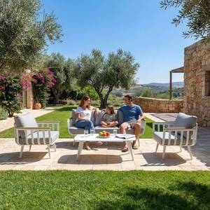 מערכת ישיבה לגינה 2+1+1 כולל שולחן Australia Garden