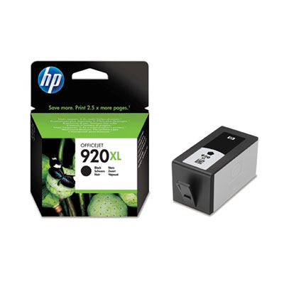 דיו מקורי שחור HP 920XL קיבולת גדולה עד 1200 דף