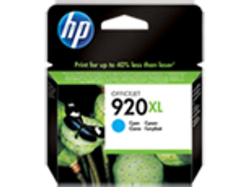 ראש דיו ציאן 920XL CD972AE כחול HP קיבולת גבוהה עד 700 דף