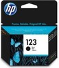 מחסנית דיו מקורית שחור HP 123 