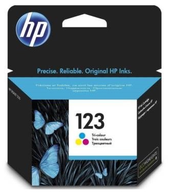 מחסנית דיו מקורית צבע HP 123 