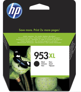 מחסנית דיו מקורית שחור HP 953XL כמות גדולה