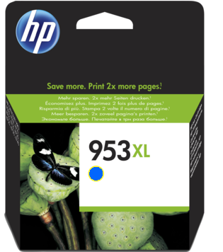 מחסנית דיו מקורית צ'יאן -כחול HP 953XL כמות גדולה