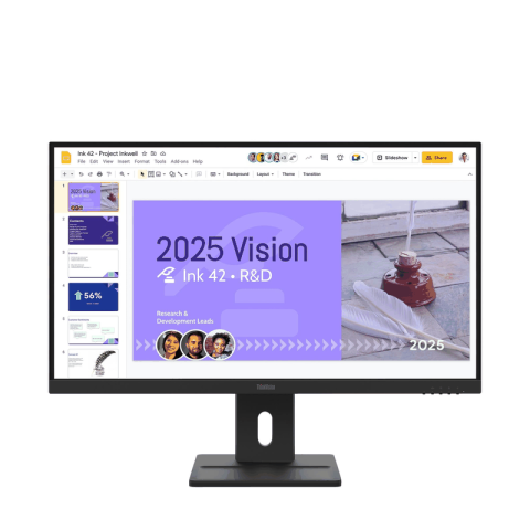 מסך מחשב Lenovo ThinkVision E27Q-40 27'' QHD IPS 100Hz 64BDGAT4IS