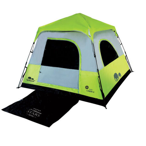 אוהל קמפינג ל-4 אנשים RAPID CABIN UPF50