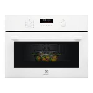מיקרוגל בנוי משולב גריל 46 ליטר Electrolux ECK5401V Borderless Design זכוכית לבנה