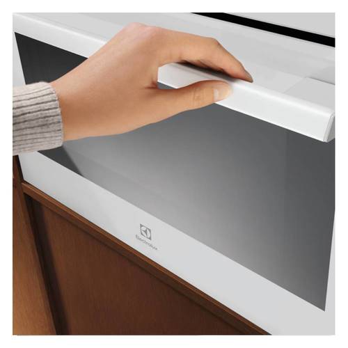 מיקרוגל בנוי משולב גריל 46 ליטר Electrolux ECK5401V Borderless Design זכוכית לבנה
