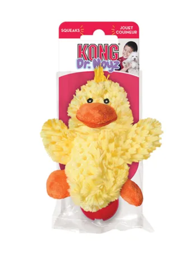 משחק לכלב ברווז פרוותי עם צפצפה Dr. Noyz