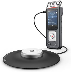 מקליט PHILIPS High-res DVT8110 סטריאו+זום 8G חריץ להרחבת זכרון מסך 2" סוללה עוצמתית אפשרות להפעלה ב App מיקר