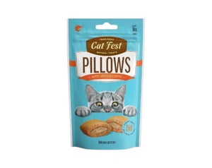 CAT FEST חטיף כריות לחתול בטעם שרימפס 30 גרם