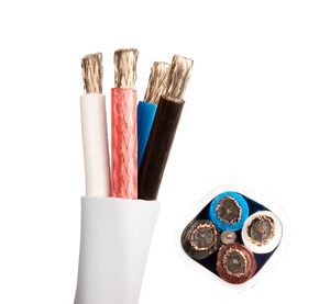 כבלים משובחים לרמקולים Bi-Wire כולל תקעי בננה ומזלג מתחלפים מבית SUPRA דגם LORAD 2.5 SPC CS-US SUPRA