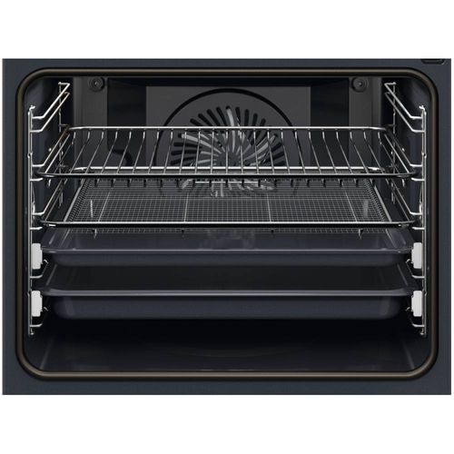 תנור בנוי פירוליטי 71 ליטר Electrolux EOP7422K AirFry SenseCook זכוכית שחורה | גרמניה