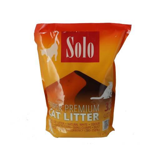 SOLO סולו חול קריסטל לחתול 3.6 ליטר