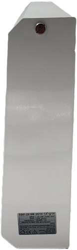 חרקן מקצועי הוריקן פרופשיונל K0603-00 עם נורות UV 15W פיליפס מוגנות שבר, מערכת לוח דבק וקפסולת פתיון בלעדית לכיסוי אפקטיבי של 60 מ