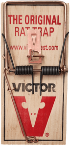 מלכודת קפיץ VICTOR המקורי לחולדות
