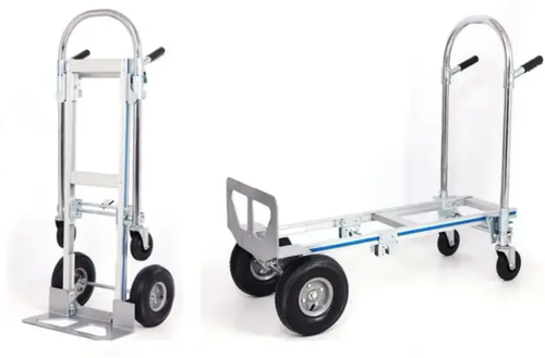 עגלת אלומיניום מקצועית מתקפלת FT3501 במחיר 861₪. מבנה קל וחזק, מנגנון קיפול מתקדם, גלגלים איכותיים. פתרון מושלם לשינוע מקצועי!