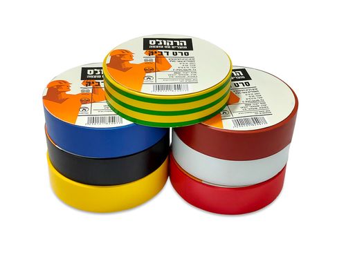 סרט בידוד PVC איזולירבנד בצבע חום לבידוד מוליכים חשמליים. עמיד במים וחום, הידבקות חזקה, מתאים לשימוש פנימי וחיצוני. ב-5₪ בלבד!