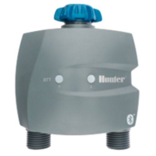 מחשב השקיה אלחוטי Hunter BTT-201 עם Bluetooth לשליטה מהטלפון. מערכת דו קוית, הפעלה בסוללות, אחריות 2 שנים. ₪445 - הזמינו עכשיו!