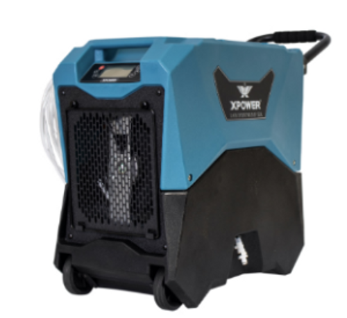 סופח לחות מקצועי XPOWER להשכרה - מנוע 1200W, מהירות 140 סל