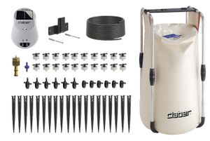 קיט השקיה סולארי + מיכל השקייה נייד CLABER