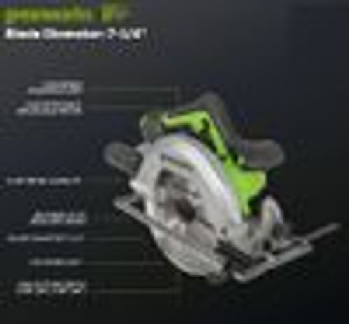 מסור עגול GREENWORKS 99727 24V Brushless עם להב 185 מ