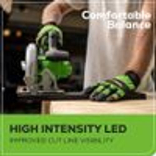 מסור עגול GREENWORKS 99727 24V Brushless עם להב 185 מ