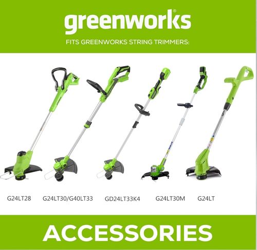 מארז 3 קסטות חוט מקוריות GREENWORKS 29177-7 לחרמש 24V עם חוט 1.65 מ