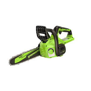 מסור שרשרת נטען להב OREGON באורך 25 ס"מ GREENWORKS G24CS25 24V - (גוף בלבד)