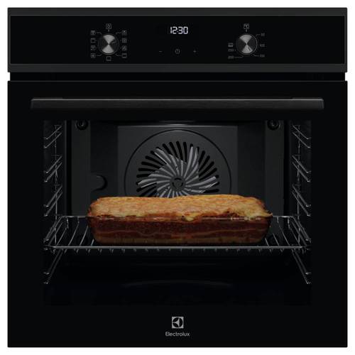 תנור בנוי 71 ליטר Electrolux EOH6212K SurroundCook זכוכית שחורה | גרמניה