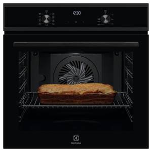 תנור בנוי 71 ליטר Electrolux EOH6212K SurroundCook זכוכית שחורה | גרמניה