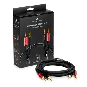 BLACK Serie - Pre-mounted Speaker Cables