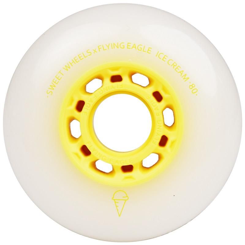 גלגל FLYING EAGLE ICE CREAM YELLOW 80mm