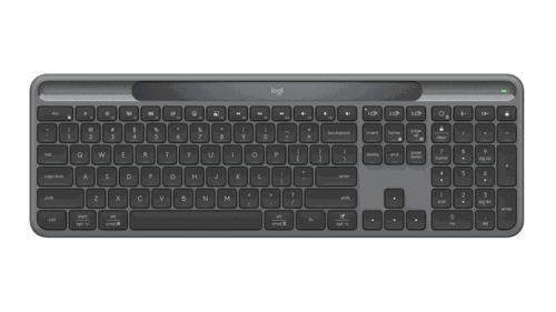 מקלדת אלחוטית Logitech Signature Slim Solar+ K980 Graphite
