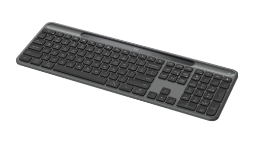 מקלדת אלחוטית Logitech Signature Slim Solar+ K980 Graphite