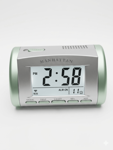 שעון מעורר דיגיטלי Manhattan LDD-1009