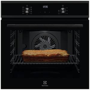 תנור בנוי 71 ליטר Electrolux EOH6221K SurroundCook זכוכית שחורה | גרמניה