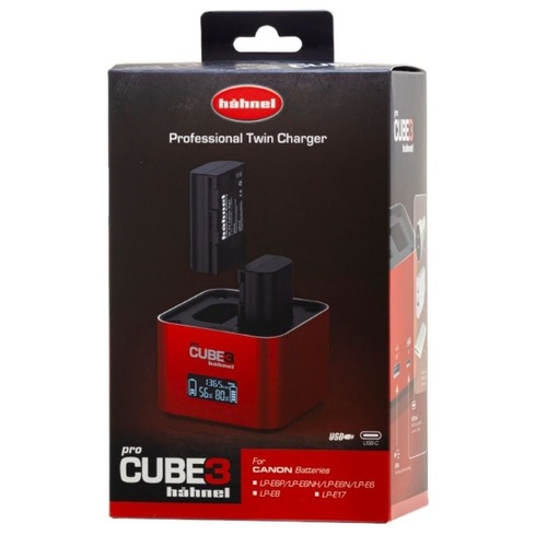 מטען מקצועי למצלמות Canon דגם Hahnel ProCube3
