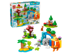 לגו DUPLO – ערכה 3 ב-1 משפחות של חיות בר (10446) LEGO