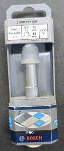 מקדח יהלום 12 ממ אורך 33 קידוח יבש BOSCH